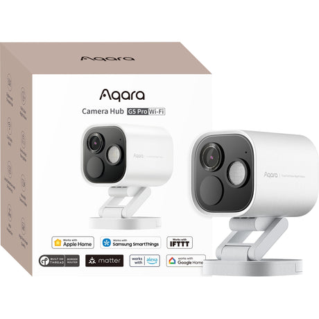 Hub per fotocamera Aqara g5 pro wi-fi (bianco, visione notturna a colori)