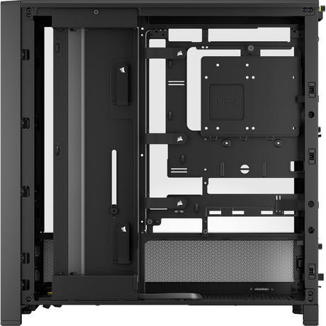 Custodia midi tower Corsair frame 4000d (nera | 2x USB-A | 1x USB-C | vetro temperato)