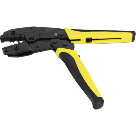 Pinza a crimpare coassiale universale Delock (nero giallo, 6 diametri)
