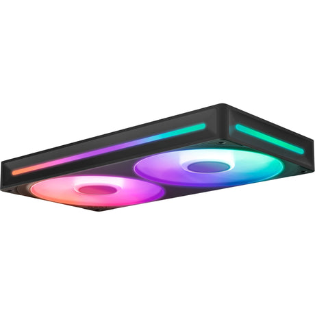 Ventole Nzxt f240 RGB core (nere, 2 pezzi, 240 x 120 x 26 mm)