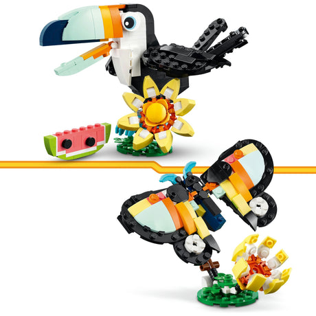 Lego ® creator 3in1 animali selvatici: tucano tropicale - 31173