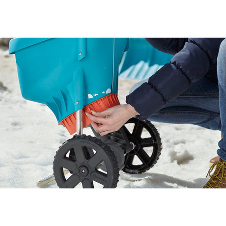 Gardena spreader xl attrezzatura per lo spandimento (turchese nero, 436-20)