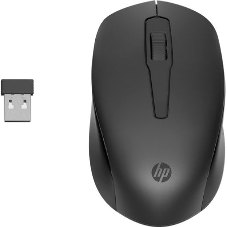 Mouse wireless HP 150 (grigio scuro nero, 1600 dpi)