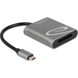 Delock Lettore di schede USB-C per lettore di schede XQD 2.0 (grigio)