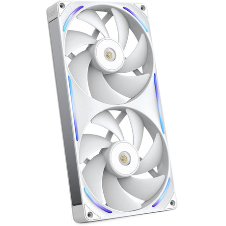 Ventole per case Nzxt Performance F280x RGB (bianco, 2 pezzi, 280 x 140 x 30 mm, pwm)