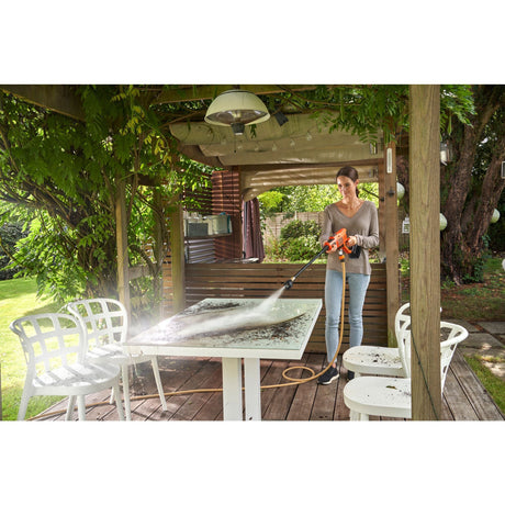 Idropulitrice Black+decker bcpc18d1-qw 18v (arancione nero, batteria 18v 2.0ah e caricabatterie inclusi)
