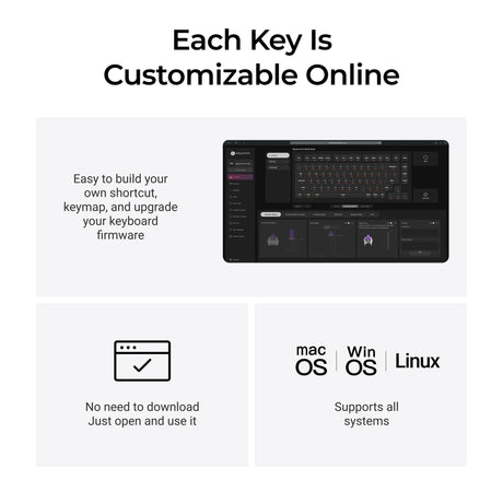 Tastiera Keychron q1 he 8k con interruttore magnetico (nera, layout us (qwerty), lime ultraveloce, 75%, rgb, hot swap, 8k)