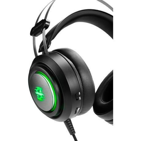 Cuffie da gioco over-ear Sharkoon skiller sgh30 (nero, PC, Playstation 4, Playstation 5, LED RGB)