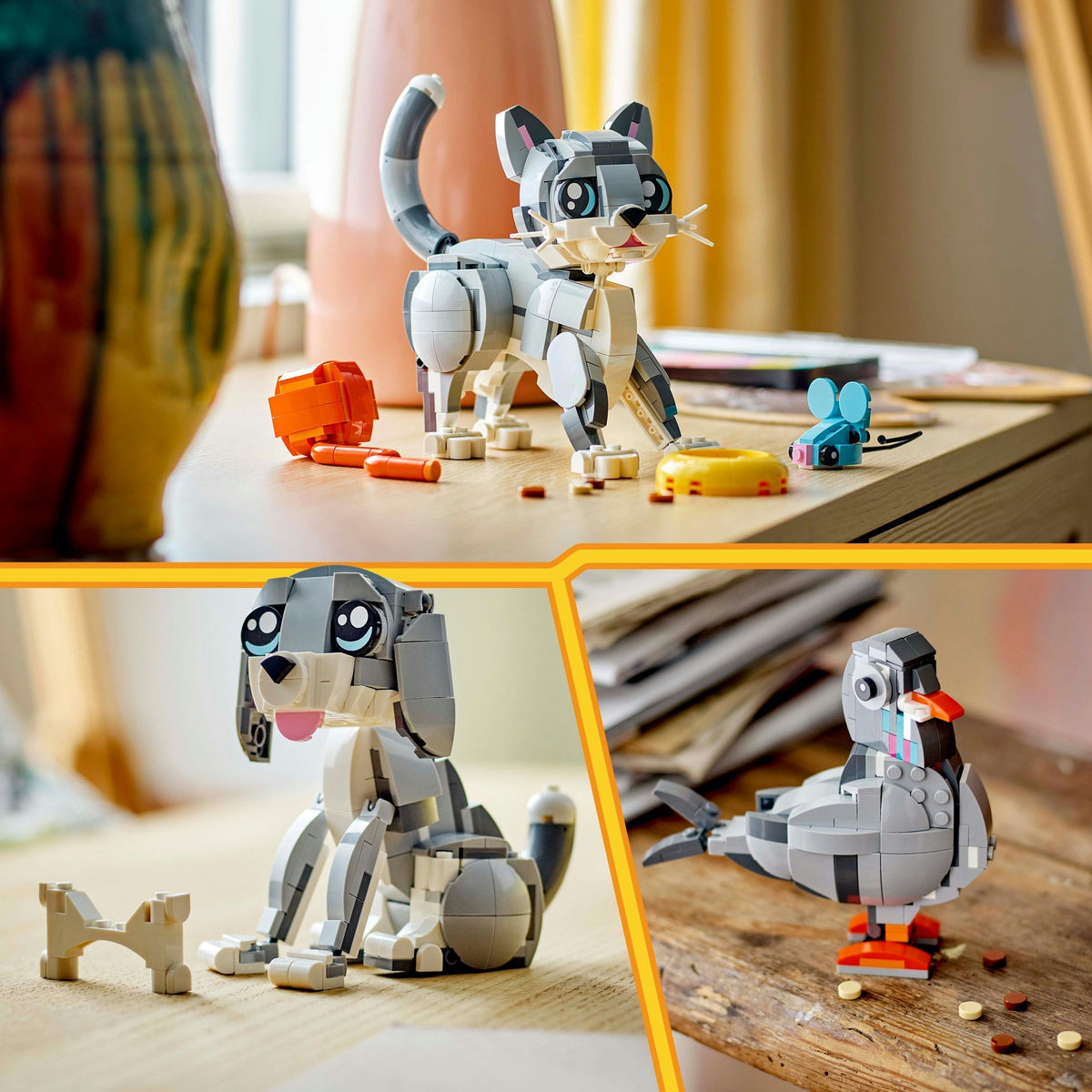 Lego Creator 3 in 1 gatti giocosi - 31163