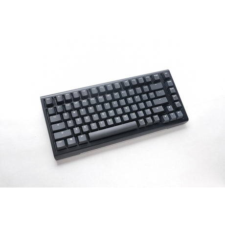 Ducky projectd tinker 75 con qmk tramite tastiera meccanica rgb (nera, layout us (qwerty), rosso ciliegia mx, 75%, led rgb, pbt double-shot, hot-swap, montaggio con guarnizione)