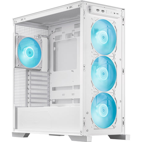 Custodia midi tower Asus tuf gaming gt302 argb (bianco | 2x usb-a | 1x usb-c | rgb | vetro temperato)