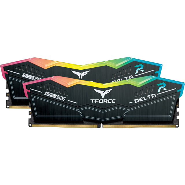 Kit RAM DDR5-6000 da 32 GB Team Group (nero, ff3d532g6000hc30dc01, delta rgb, xmp 3.0)