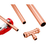 Tagliatubi Knipex tubix 90 31 02 bk tagliatubi (rosso, ø 6 - 35mm)