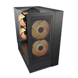 Custodia midi tower Cougar Omnix (nera | 4x USB-A | 2x USB-C | vetro temperato)