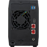 Asustor Nimbustor 2 AS5402T NAS (nero, LAN, USB, HDMI)
