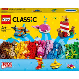 Lego Classic - giocattoli costruibili creativi per il divertimento in mare (11018)