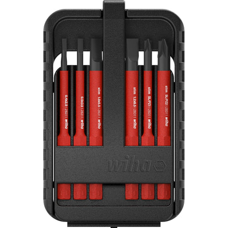 Set di punte Wiha slimbit electric 43159 (rosso)