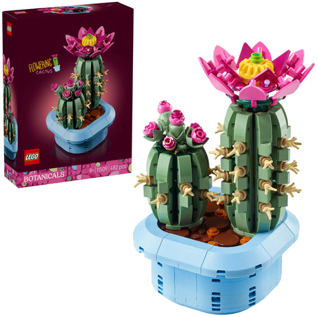 Lego Botanicals cactus in fiore - set di decorazioni per piante - 11509