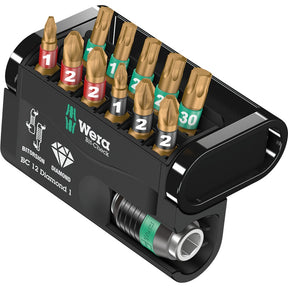 Wera bit-check diamante - set di punte - 12 pezzi