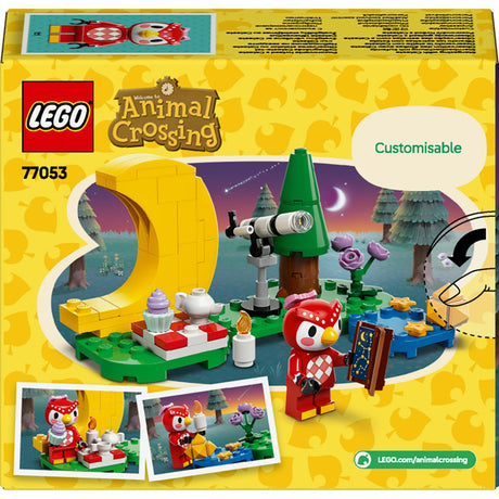 Lego animale che attraversa l'osservazione delle stelle con celeste - 77053