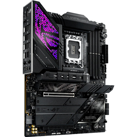 Scheda madre Asus ROG Strix Z890-E Gaming WiFi Socket 1851 (Nero, RAID, 5GB-LAN, WiFi 7, BT, Suono, ATX)