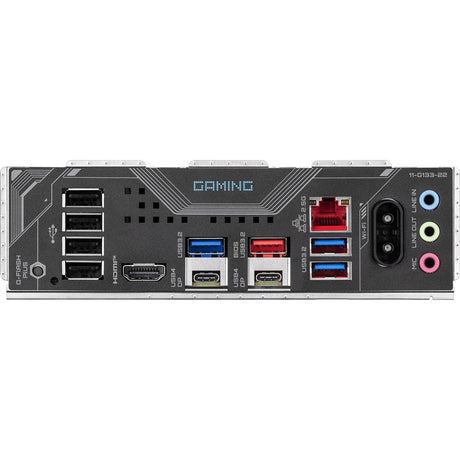 Scheda madre Gigabyte x870 gaming WiFi6 presa AM5 (nero grigio, RAID, 2,5 GB-LAN, WiFi 6, BT, audio, ATX)