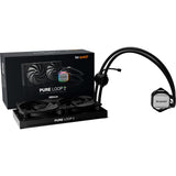 Silenzio! raffreddamento ad acqua pure loop 2 280 (connettore ventola pwm nero a 4 pin)