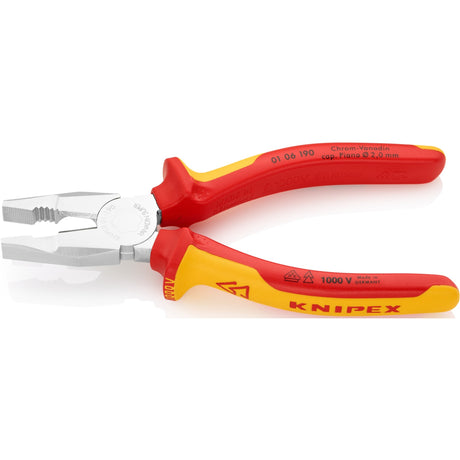 Pinza universale Knipex 01 06 190 pinza universale (rosso giallo)