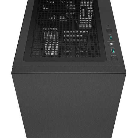 Custodia midi tower Deepcool ch510 (nera | 2x USB-A | vetro temperato)