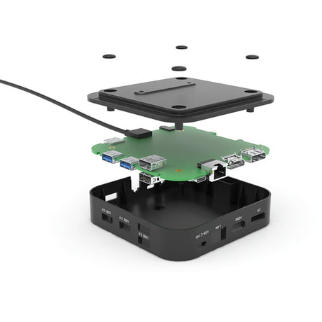 I-tec Docking Station USB-C HDMI DP con Power Delivery 65 W + Caricatore Universale 77 W (Nero)