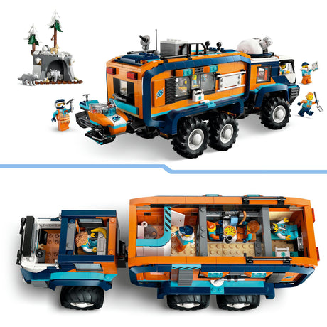 Set da costruzione LEGO® City camion laboratorio al Polo Nord - 60471