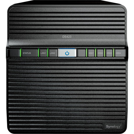 Synology diskstation ds423 nas (nero, 2x rj-45, 2x usb-a 3.2 (5 gbit s))