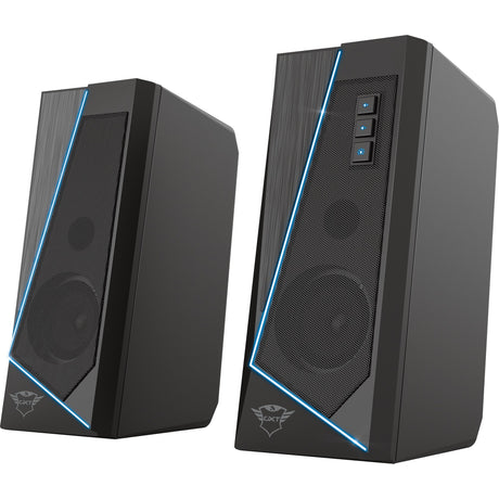 Trust GXT 609 Zoxa Set di altoparlanti illuminati RGB Altoparlante per PC (nero, LED RGB)