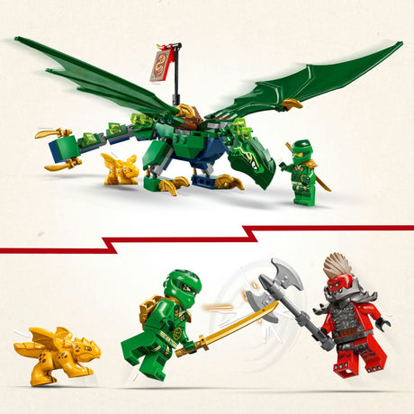 Lego Ninjago 71829 Il drago verde della foresta di Lloyd