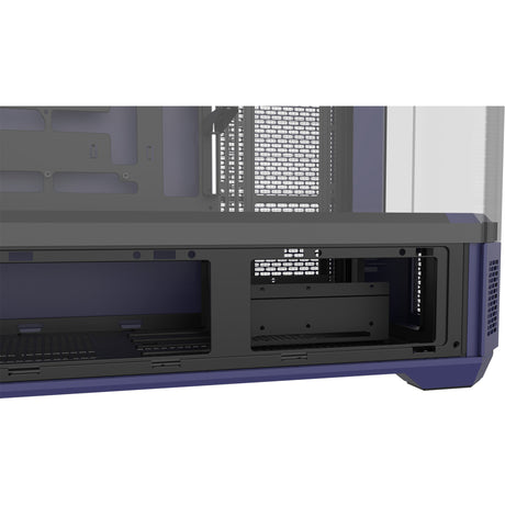Custodia Thermaltake view 600 tg future crepuscolo big tower (viola nero | 2x USB-A | 1x USB-C | vetro temperato)