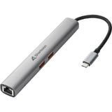 Docking station adattatore combo Sharkoon officepal (grigio)