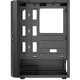 Custodia midi tower Antec ax20 (nera | 3x USB-A | vetro temperato)