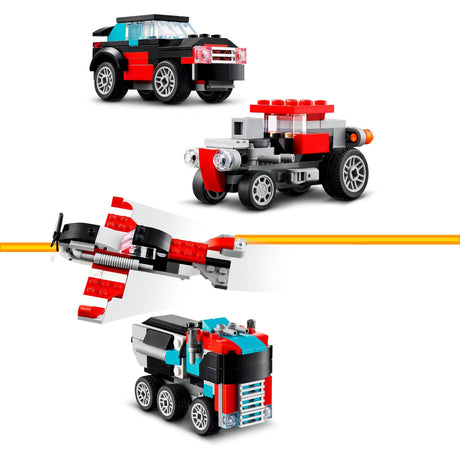 Lego Creator Camion 3 in 1 con elicottero - 31146