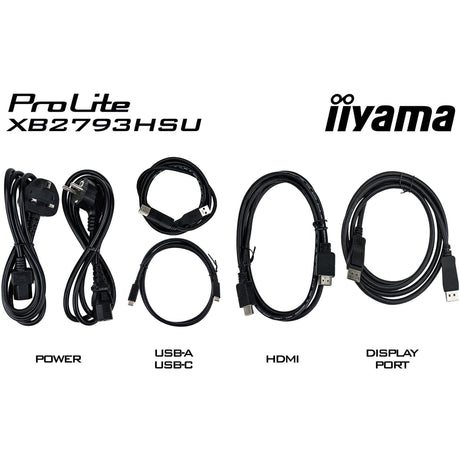 Monitor Iiyama prolite x4373uhsu-b2 42,5 4k uhd (nero (opaco), hdmi, displayport, usb-c)