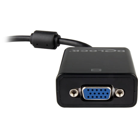 Adattatore Delock displayport 1.1 > vga (nero)