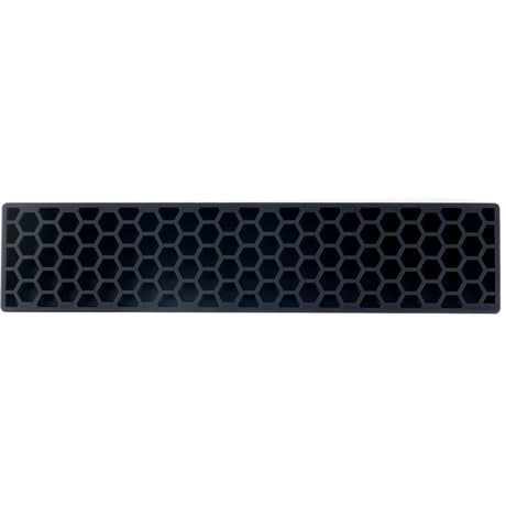 Poggiapolsi in silicone Keychron per poggiapolsi K3 K3 Pro K3 Max K7 K7 Pro (nero, basso profilo)