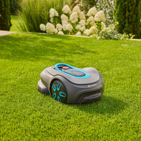Rasaerba robotizzato Gardena smart sileno max 1500 m² (grigio turchese, 19903-26)