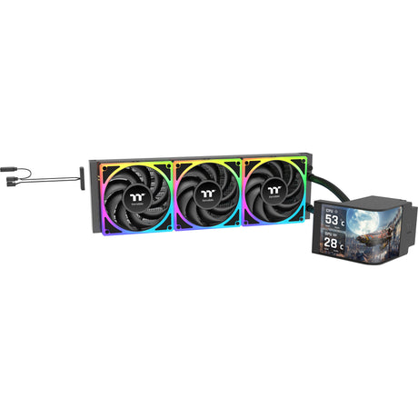 Thermaltake Magcurve 360 Ultra Arbb Sync AIO Raffreddatore a liquido Raffreddamento ad acqua (Nero)