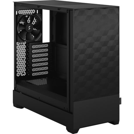 Custodia midi tower pop air dal design frattale (nero | 2x USB-A)
