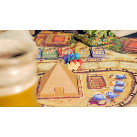 Asmodee eggertspiele camel up - gioco da tavolo corsa di cammelli - nuova edizione con palma 3D