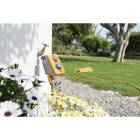 Controller sensore Hozelock 2214 più computer per irrigazione (giallo)