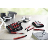 Set di punte Wiha Slimbit Electric (rosso, 76 pezzi)