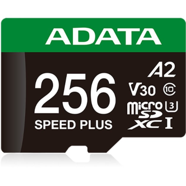 Scheda di memoria Adata speed plus microSDXC 256 GB (uhs-i u3, classe 10, v30, a2)