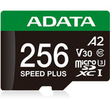 Scheda di memoria Adata speed plus microSDXC 256 GB (uhs-i u3, classe 10, v30, a2)