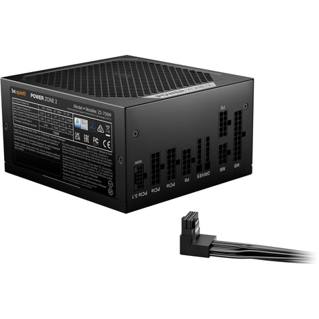 Silenzio! alimentatore modulare da 750 watt power zone 2 (nero, 1x 12v-2x6, 3x pcie)